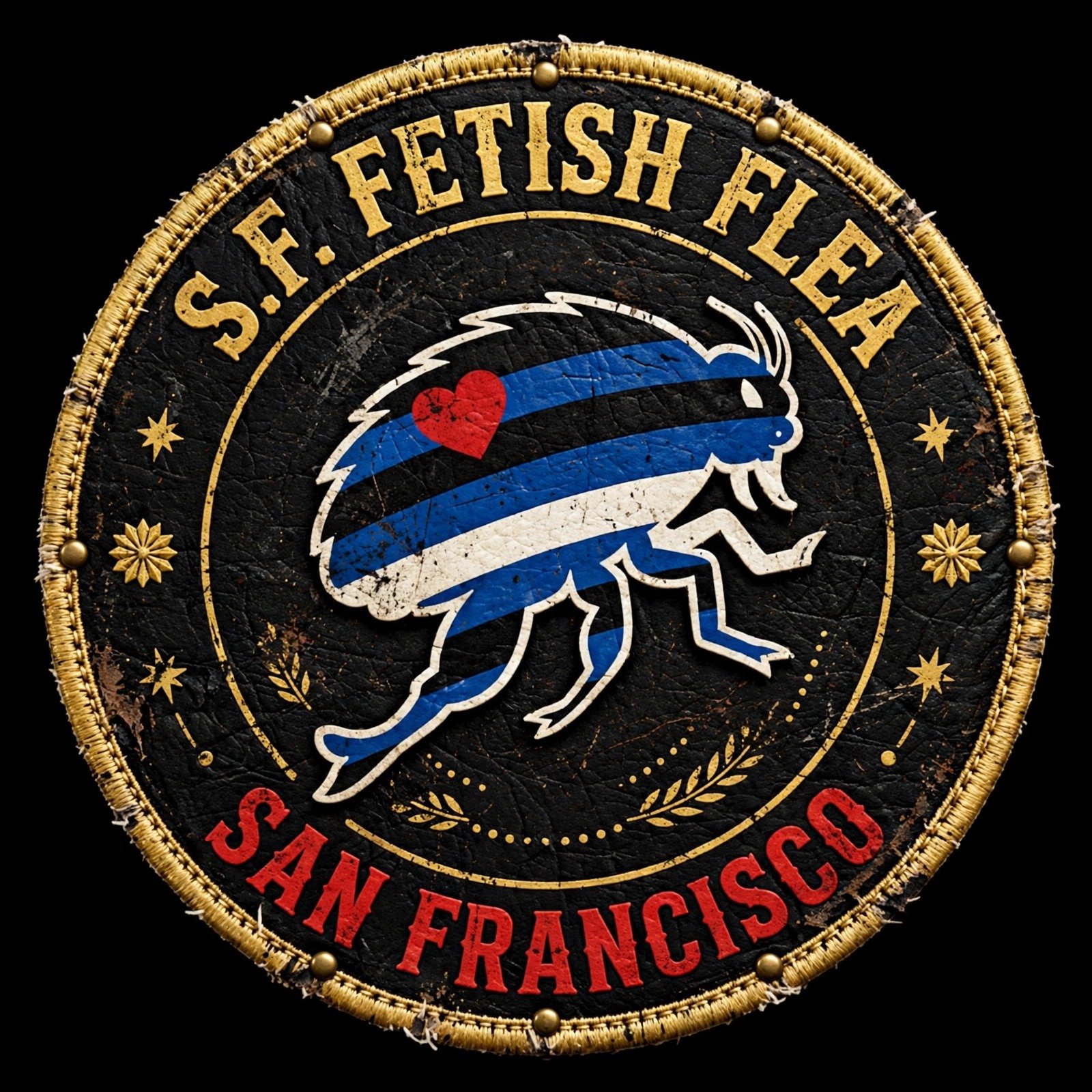 S.F. Fetish Flea logo